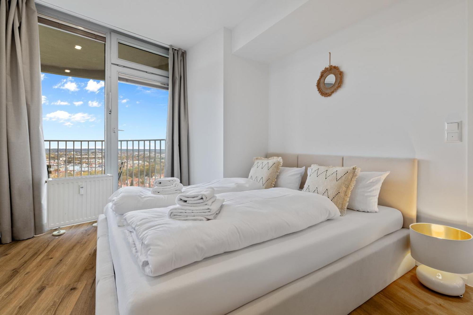 Ma Suite -New-23Floor-Fantasticview-Center Augsburg Ngoại thất bức ảnh
