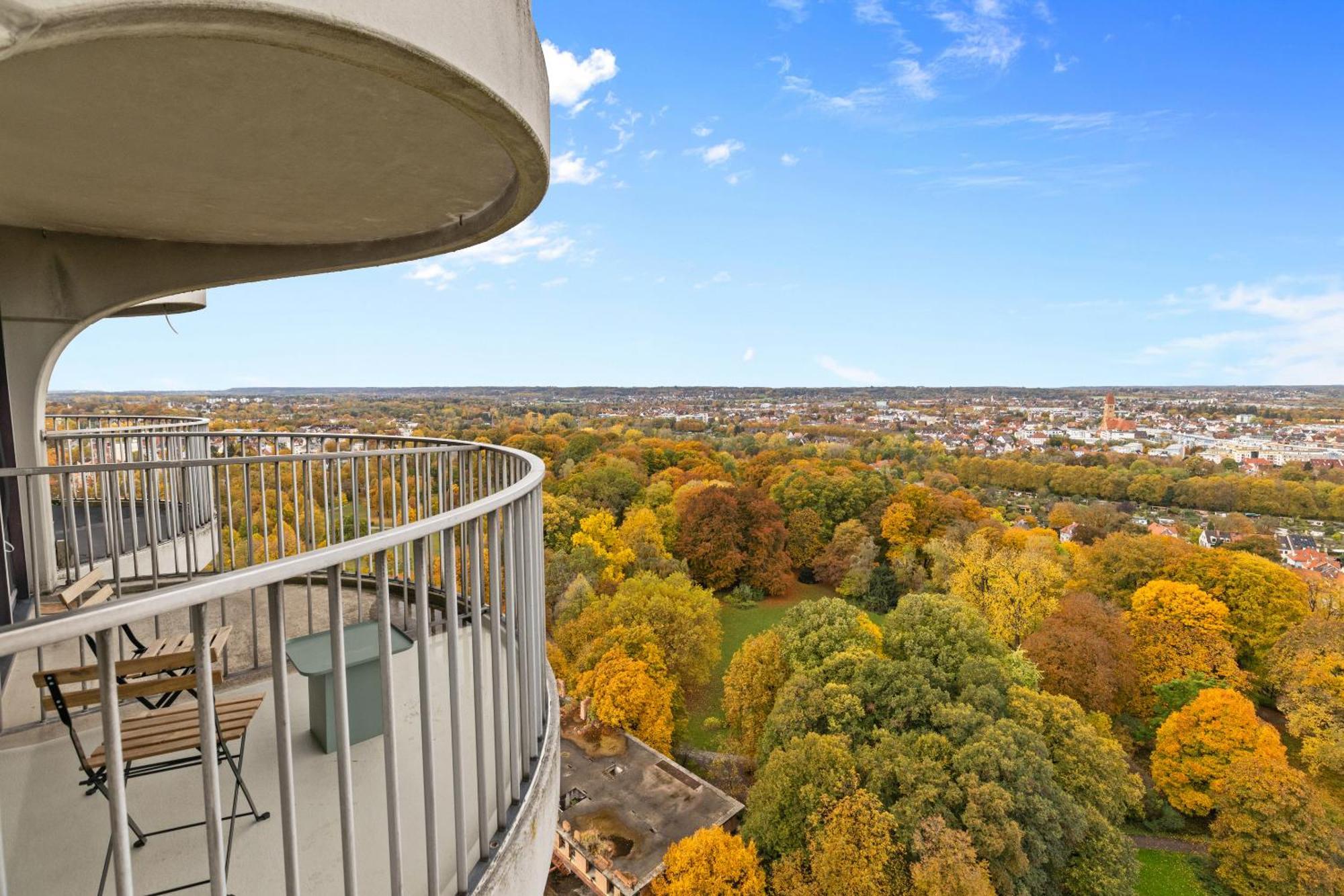 Ma Suite -New-23Floor-Fantasticview-Center Augsburg Ngoại thất bức ảnh